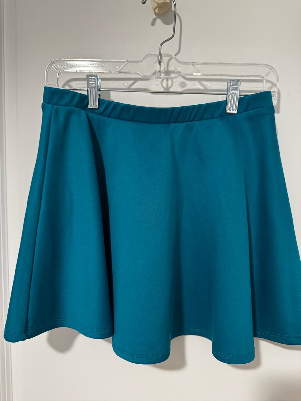 Forever 21 Teal Circle Skater Skirt